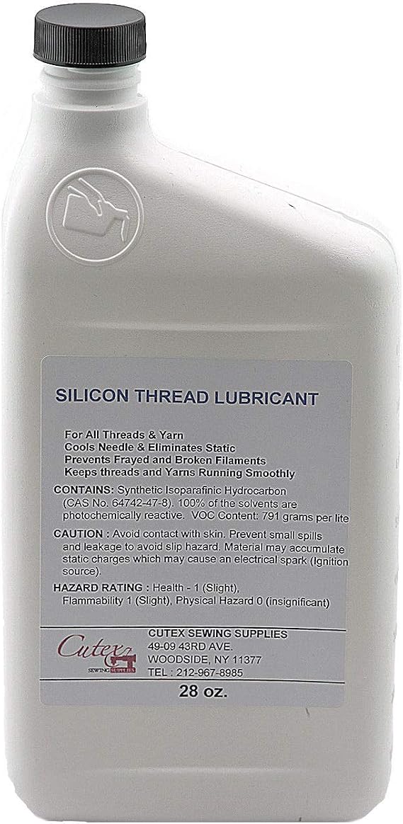 Cutex Silicone Sewing Thread Lubricant 28 Oz Bottle